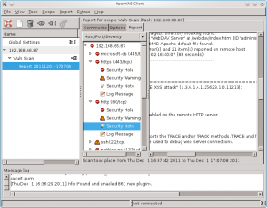 Vulnerability Report pada Target dengan OpenVAS
